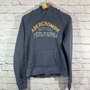 Abercrombie & Fitch Long Sleeve Gray Sweatshirt Hoodie Sz XL